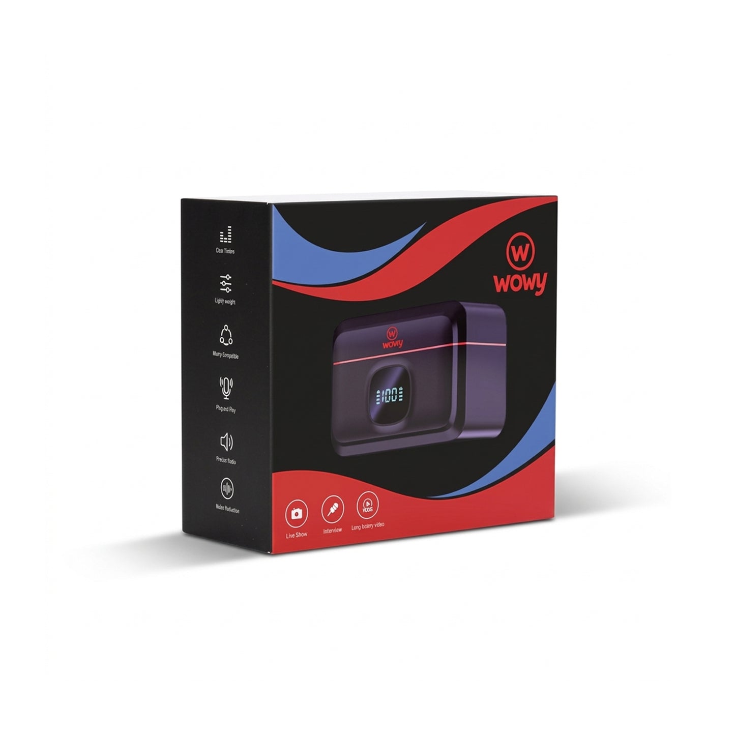 WOWY Dual Wireless Microphone