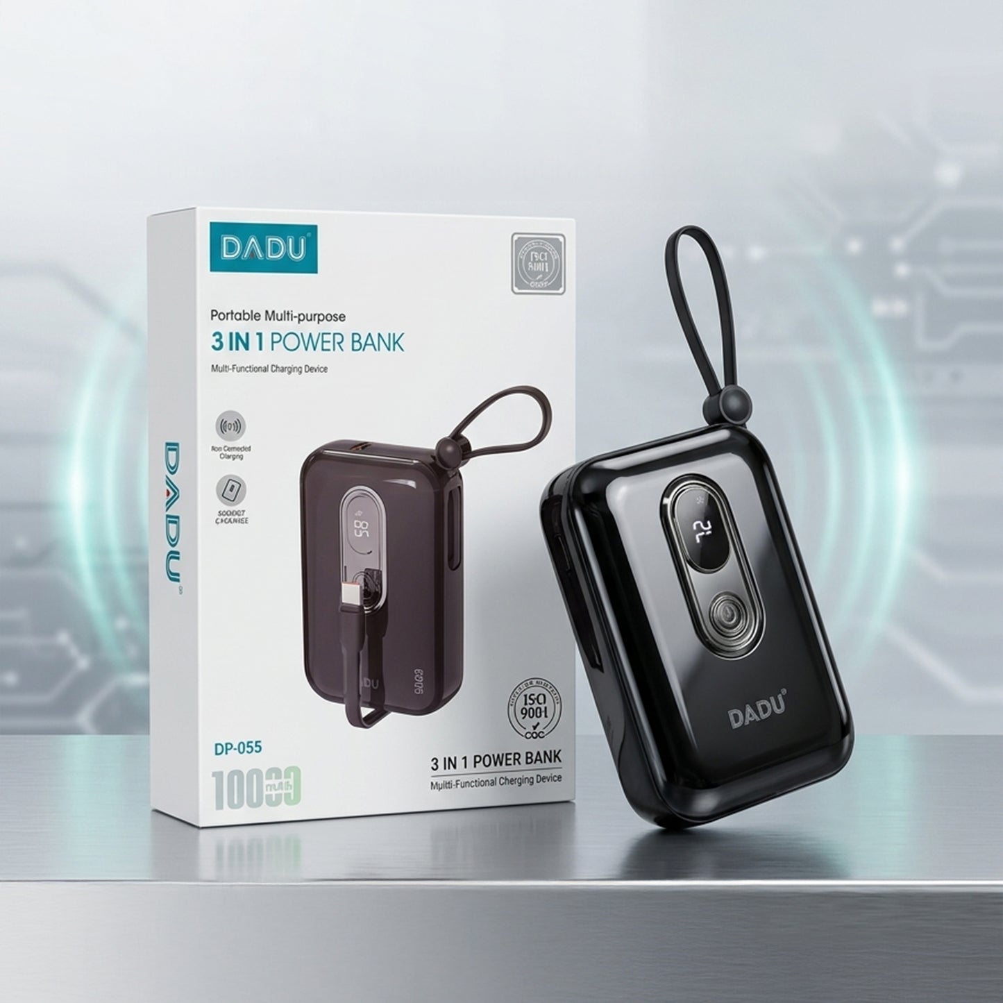 DADU 3-in-1 Power Bank 10000mAh Fast Charging