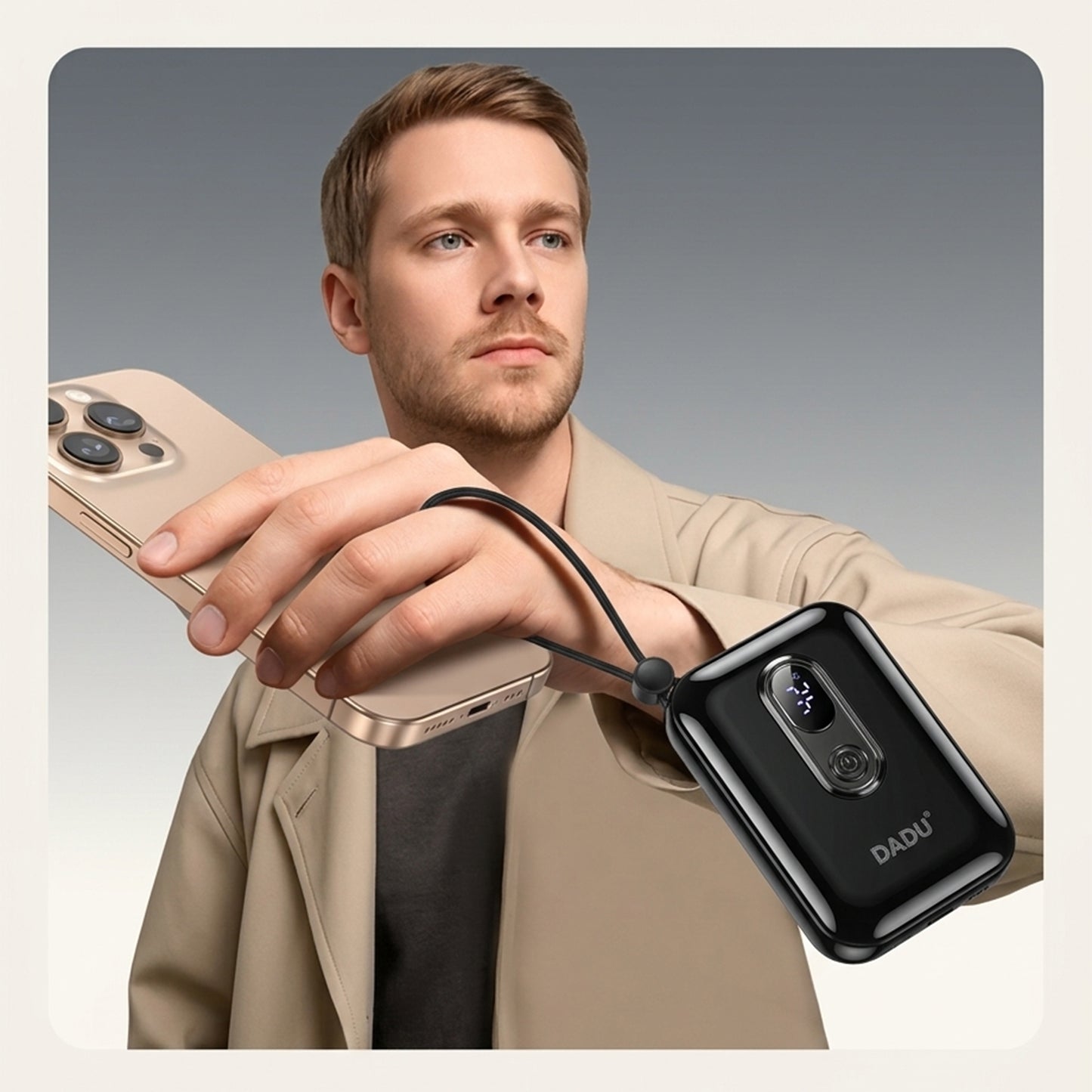 DADU 3-in-1 Power Bank 10000mAh Fast Charging